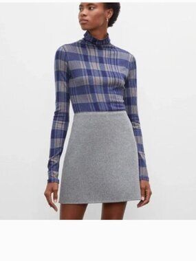 Club Monaco Centie Mini Skirt - Basic Grey 00P